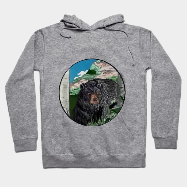 The Boss of the mountain Hoodie by Wild Howler Designs